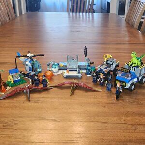 LEGO Jurassic Park Bundle sets 10757, 10756, 75926, 75939